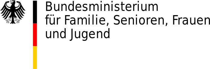Logo Bundesministerium für Familie, Senioren, Frauen und Jugend